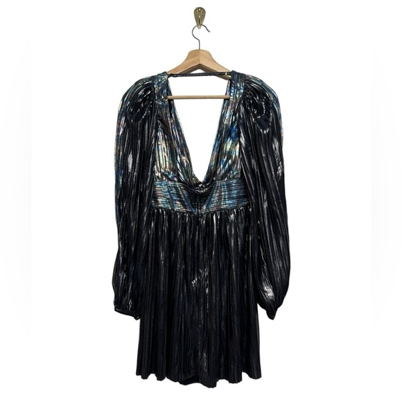 NWOT SABINA MUSAYEV Wendy Dress Dark Silver XS - Picture 11 of 13